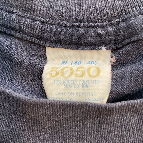 Vintage guns and roses stoned in LA Mens size XL vintage band t shirt  80s - Picture 9 of 11